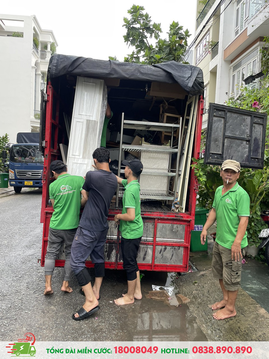 Cho thuê xe tải chuyển nhà